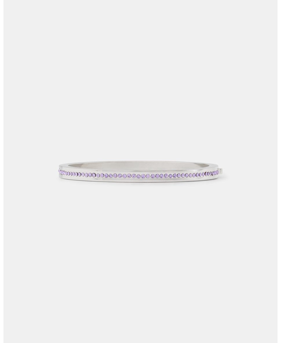 Kate Spade Womens Ring It Up Pave Bangle - Silver Cubic Zirconia - One Size