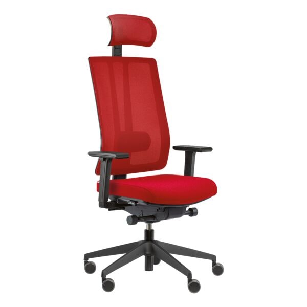 Original Steifensand Bürostuhl »Ceto Novo CN 95CP1L2« mit Armlehnen rot, 95 cm Image