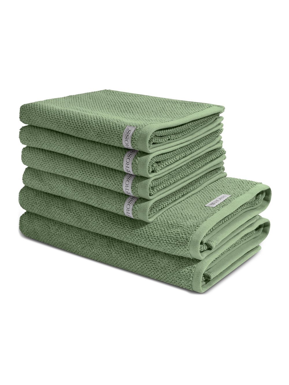 Ross Handtuchset 6-teilig Damen grün, ONE SIZE Image