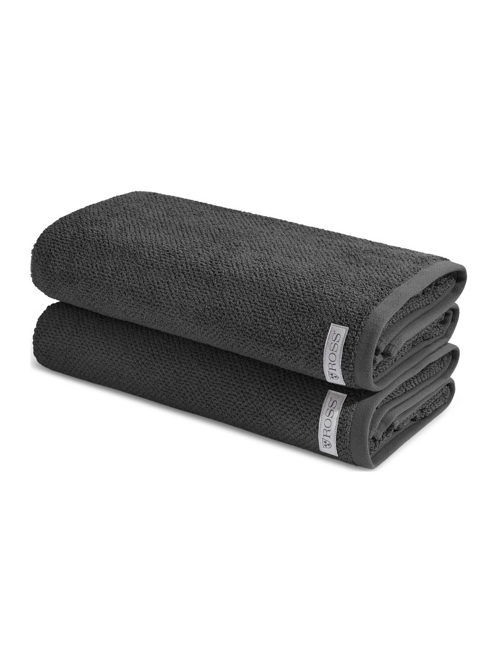 Ross Handtuchset 2-teilig Damen anthrazit, ONE SIZE Image