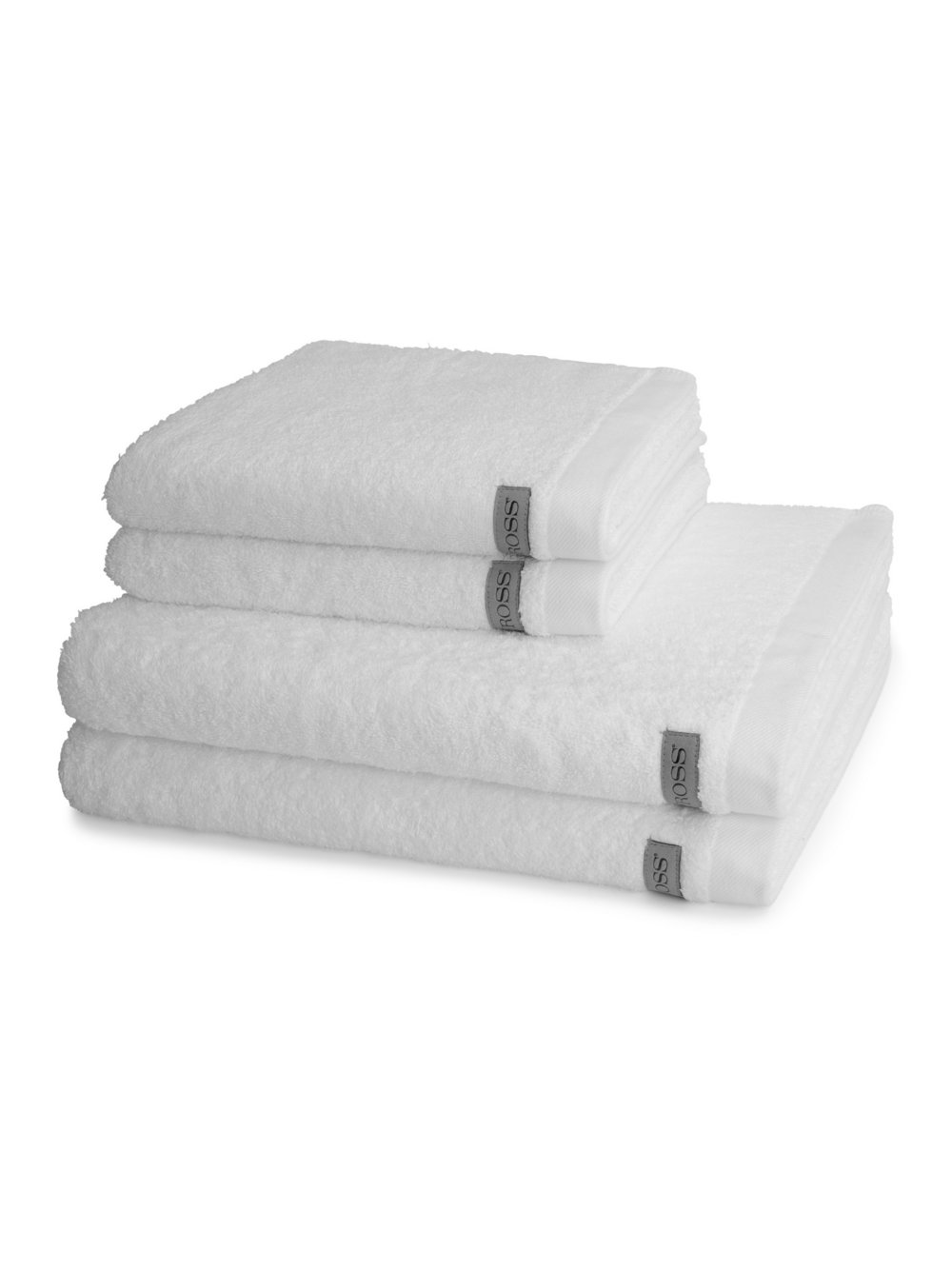 Ross Handtuchset 4-teilig Damen hellgrau, ONE SIZE Image