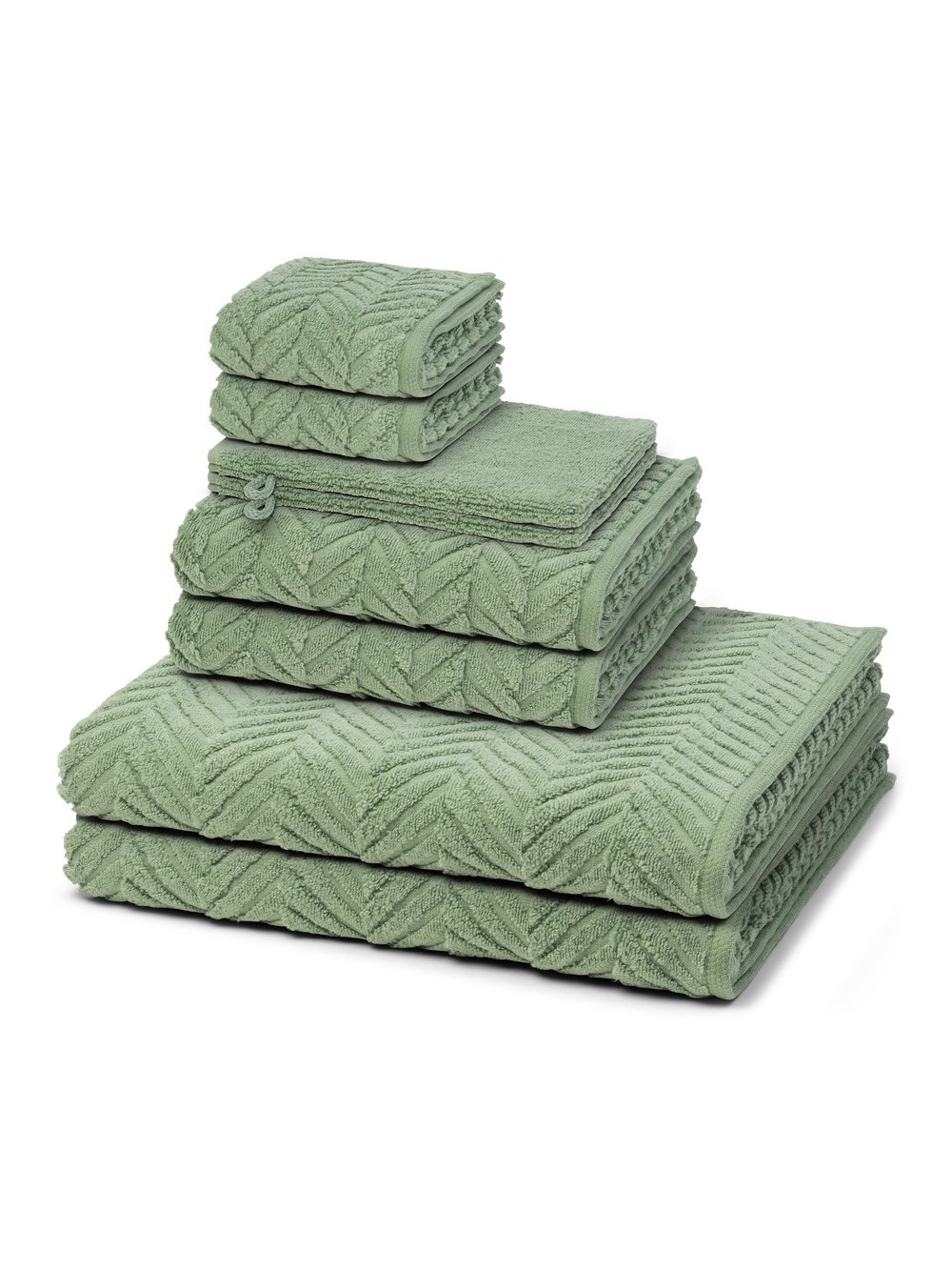 Ross Handtuchset 8-teilig Damen grün, ONE SIZE Image