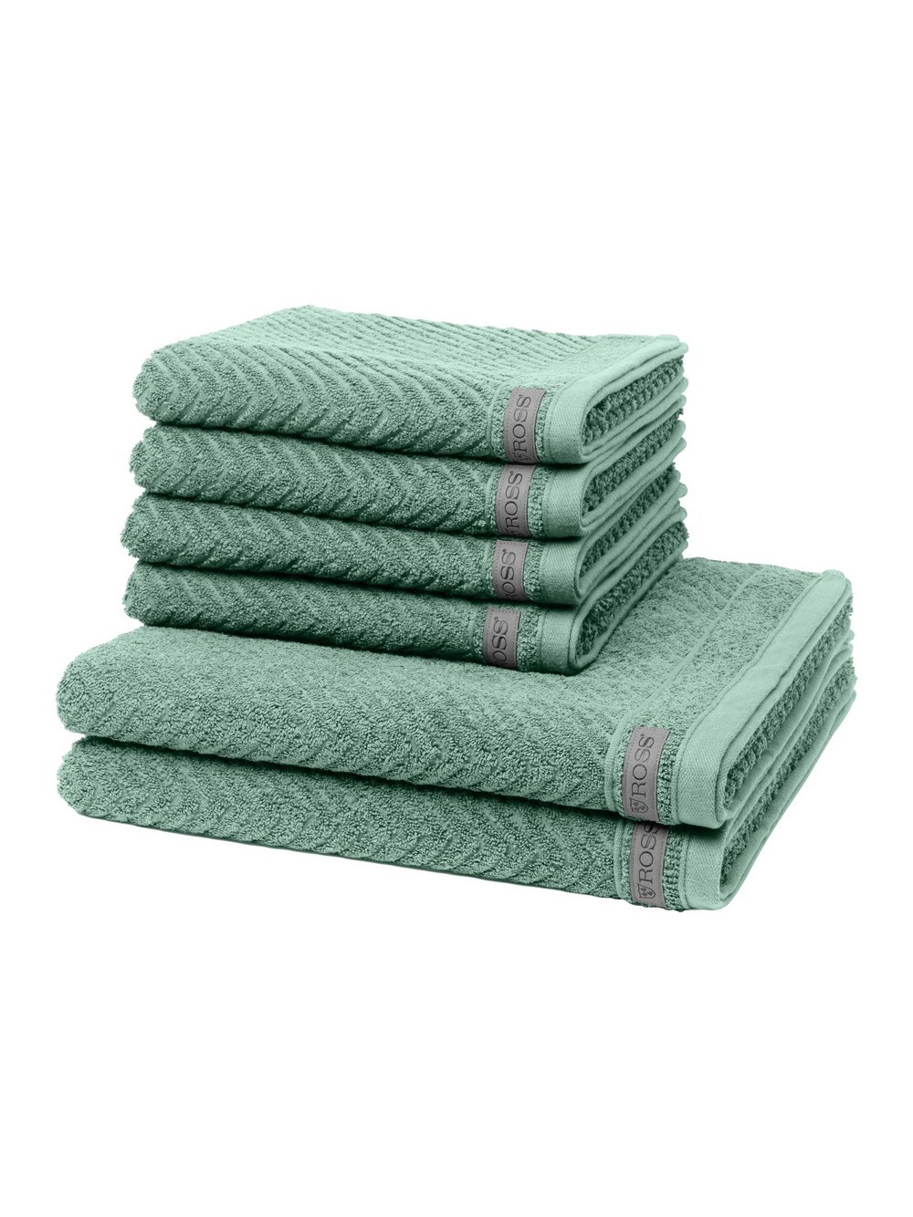Ross Handtuchset 6-teilig Damen grün, ONE SIZE Image