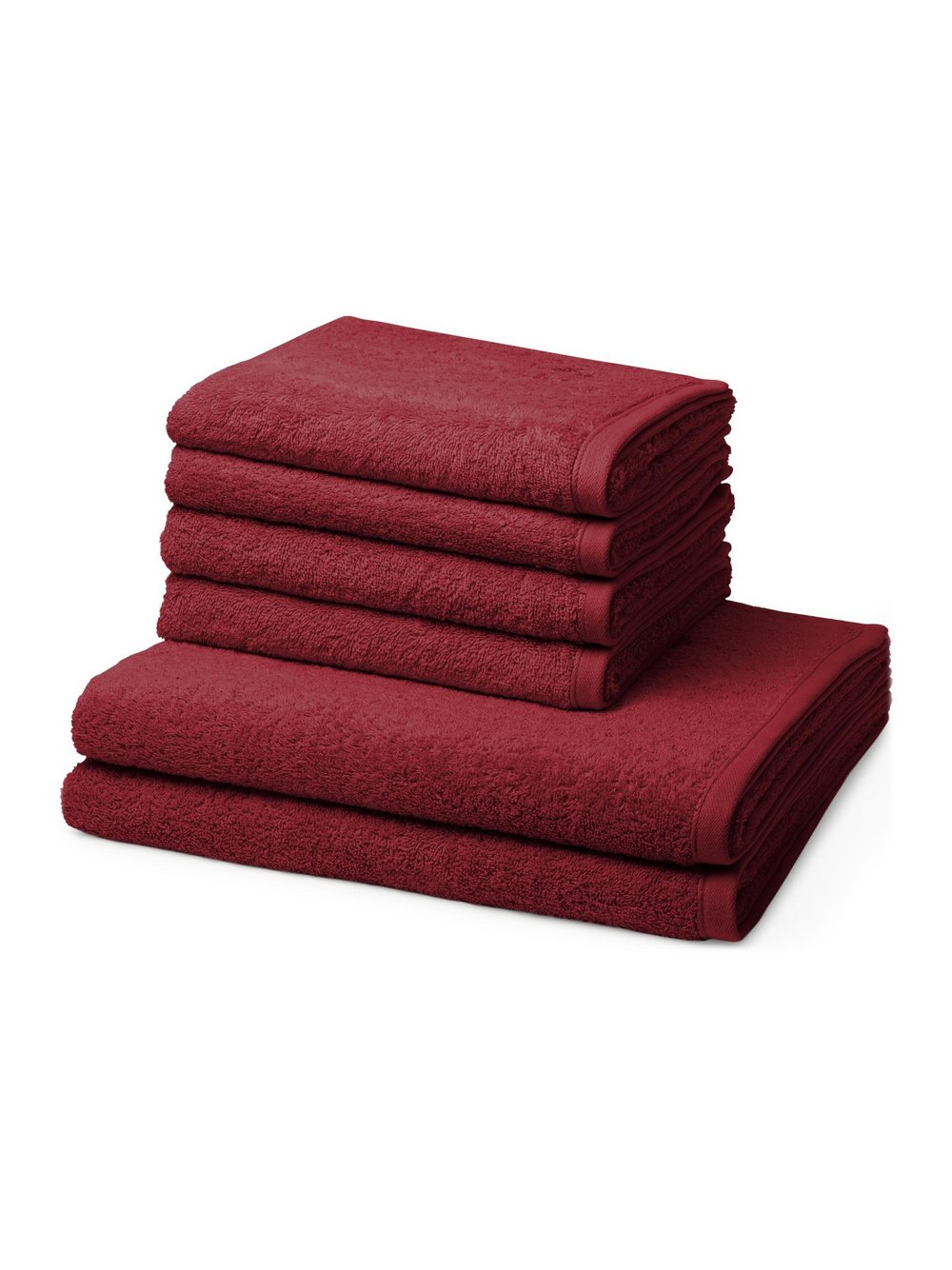 Ross Handtuchset 6-teilig Damen rot, ONE SIZE Image