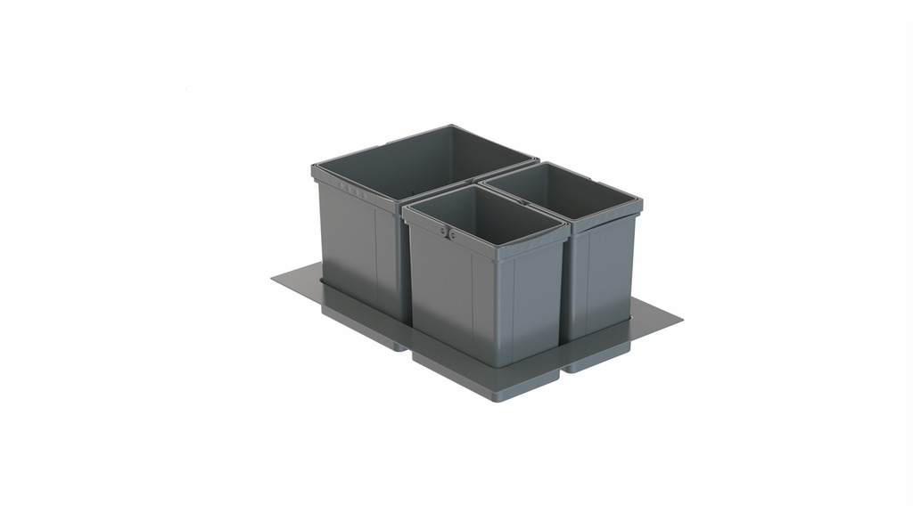 NABER GmbH Naber WESCO® Pullboy Versa 265 S/500-3, Abfallsammelsystem, oriongrau, H 265 mm Image