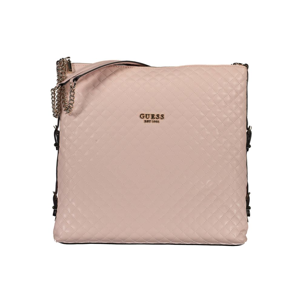Guess Jeans Pink Polyethylen Handtasche für Frauen Image