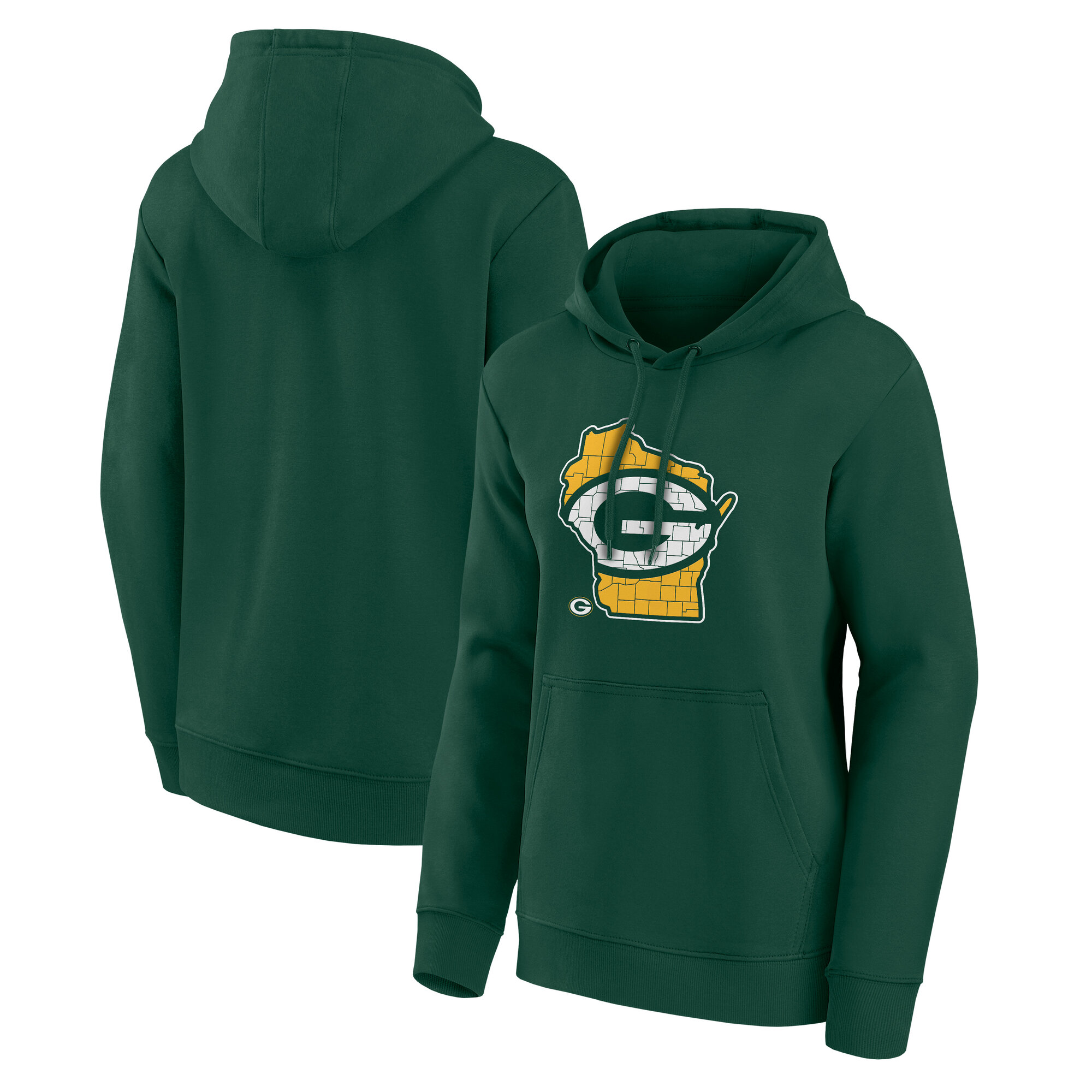 Green Bay Packers Heimatstadt-Hoodie mit Grafik – Damen Image