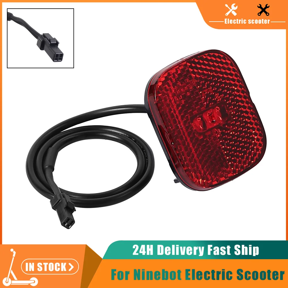 Hinten Rücklicht für Ninebot von Segway ZT3 Pro G3 F3 E3 Elektrische Roller Bremslicht Wasserdichte Hinten Fender Licht Teile LED Lampe Image