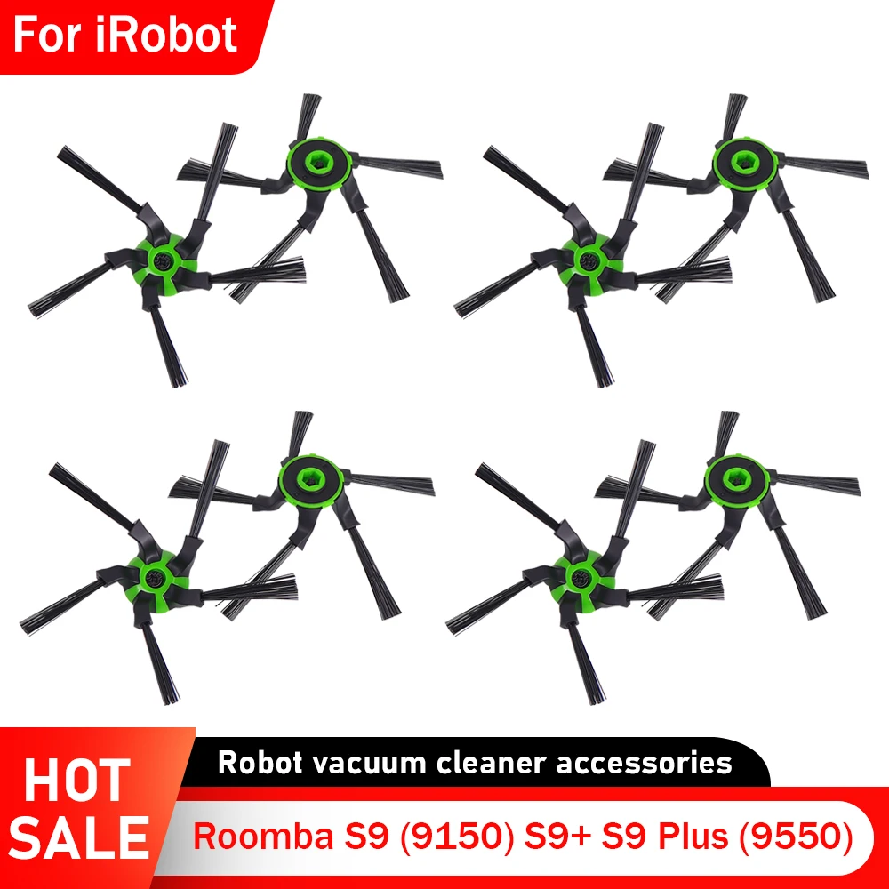 Seitenbürsten-Ersatzteile für iRobot Roomba S9 9150 S9+ S9 Plus 9550 Roboter-Staubsauger-Teile für Haushaltsreinigungszubehör Image