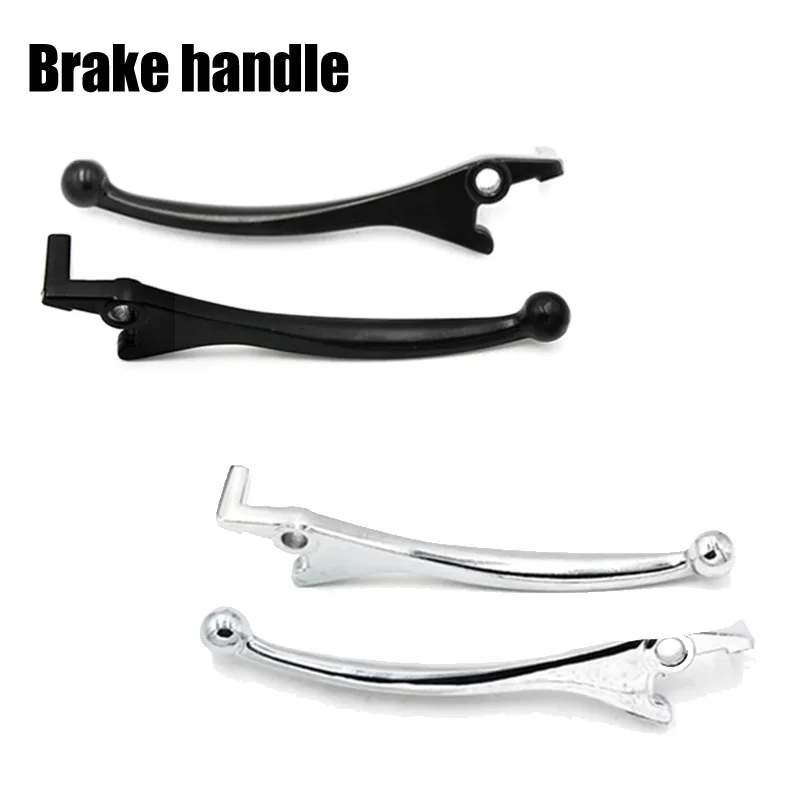 Anwendbar auf Citycoco PIT PRO, Offroad-Fahrradzubehör, der Bremsgriff ist schwarze und silberne linke und rechte Bremsen Image