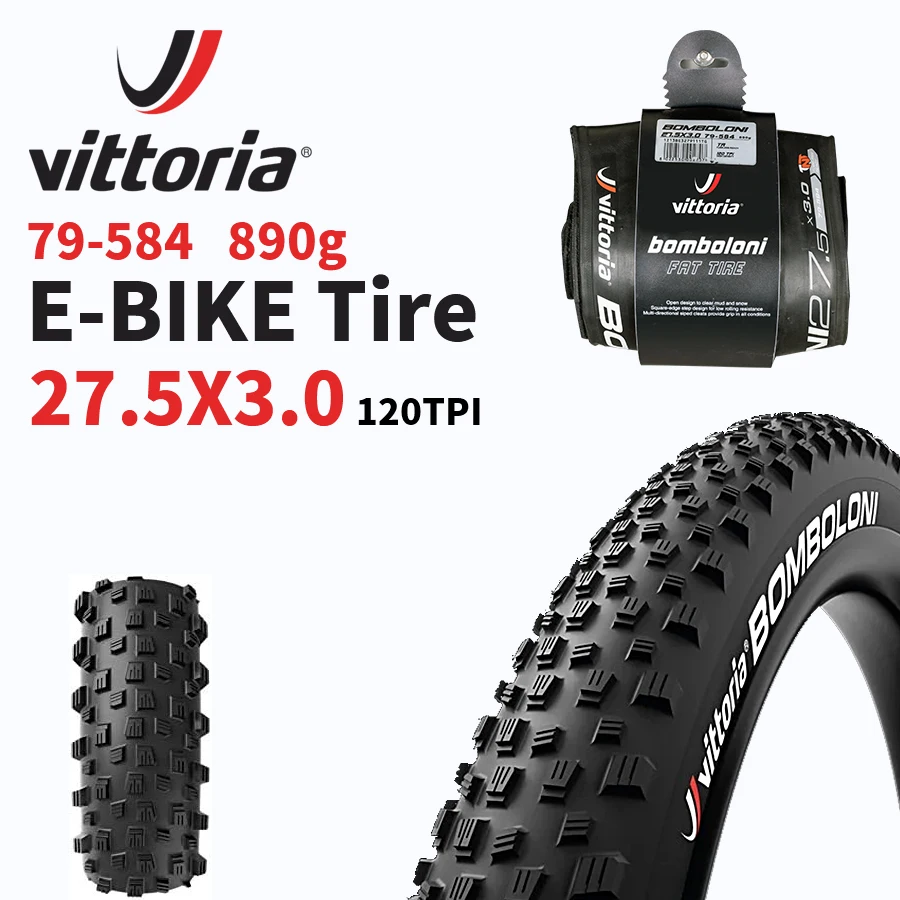 Victoria Reifen 27,5 x 3,0 890 g 120 TPI Ultraleichte faltbare Fahrradreifen Niedriger Rollwiderstand E-Bike Reifen Fahrrad Winterzubehör