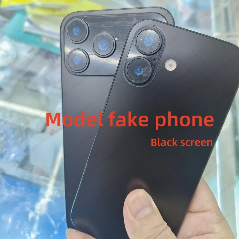 Faux téléphone pour téléphone 17 Air 15 16 17 Pro Max 14 16 Pro 13, modèle de téléphone portable factice, pas fonctionnant, affichage du compteur, accessoire de prise de vue, copie