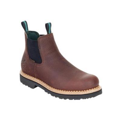 Georgia GR500 Mens Waterproof High Romeo, Soggy Brown 11.5 M