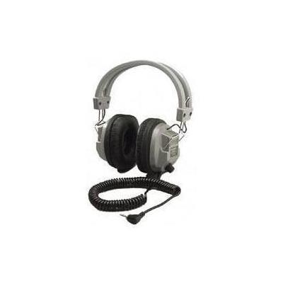 Hamilton Electronics SchoolMate Deluxe Stere/Mono Headphone with 1/8" Plug and 1/4" Adapter, Volume