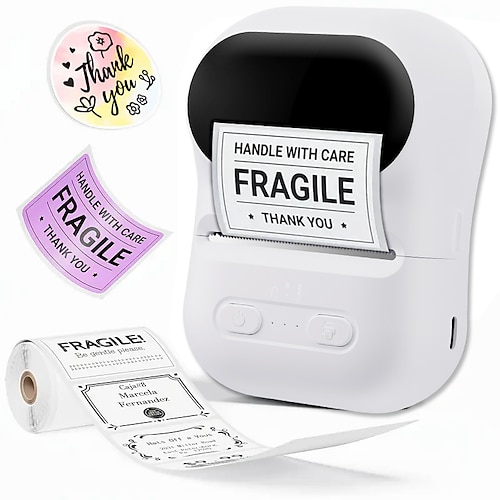 P5 Etikettendrucker mit Klebeband, kleiner Thermodrucker, tragbar, Bluetooth-fähig Image