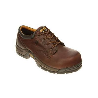 Carolina CA1520 Non-Metallic Broad Toe Oxford Men's Work Boots, Brown
