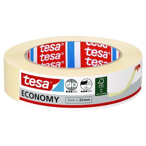 tesa Malerband »Economy« 25 mm / 50 m Image
