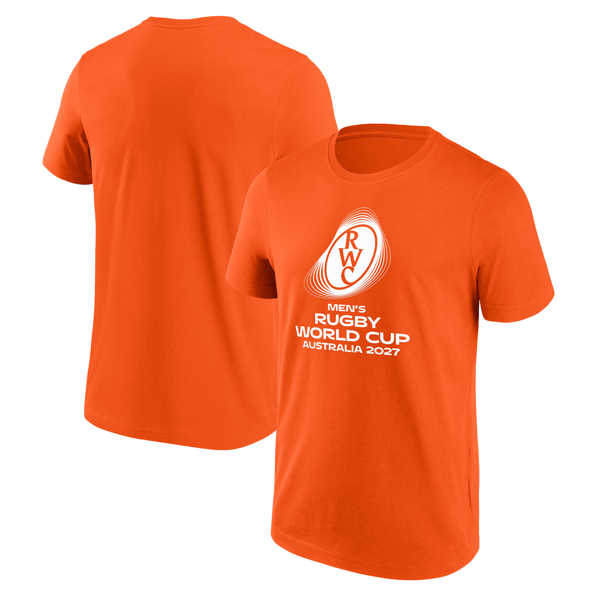 Rugby-Weltmeisterschaft 2027 Grafik-T-Shirt – Orange Image