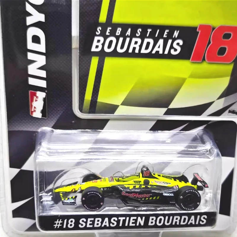 Greenlight 1:64 2019NTT IndyCar # 18. Sebastian Bourdais-Modell, limitierte Auflage, Wandanhänger zum Sammeln, Geschenk