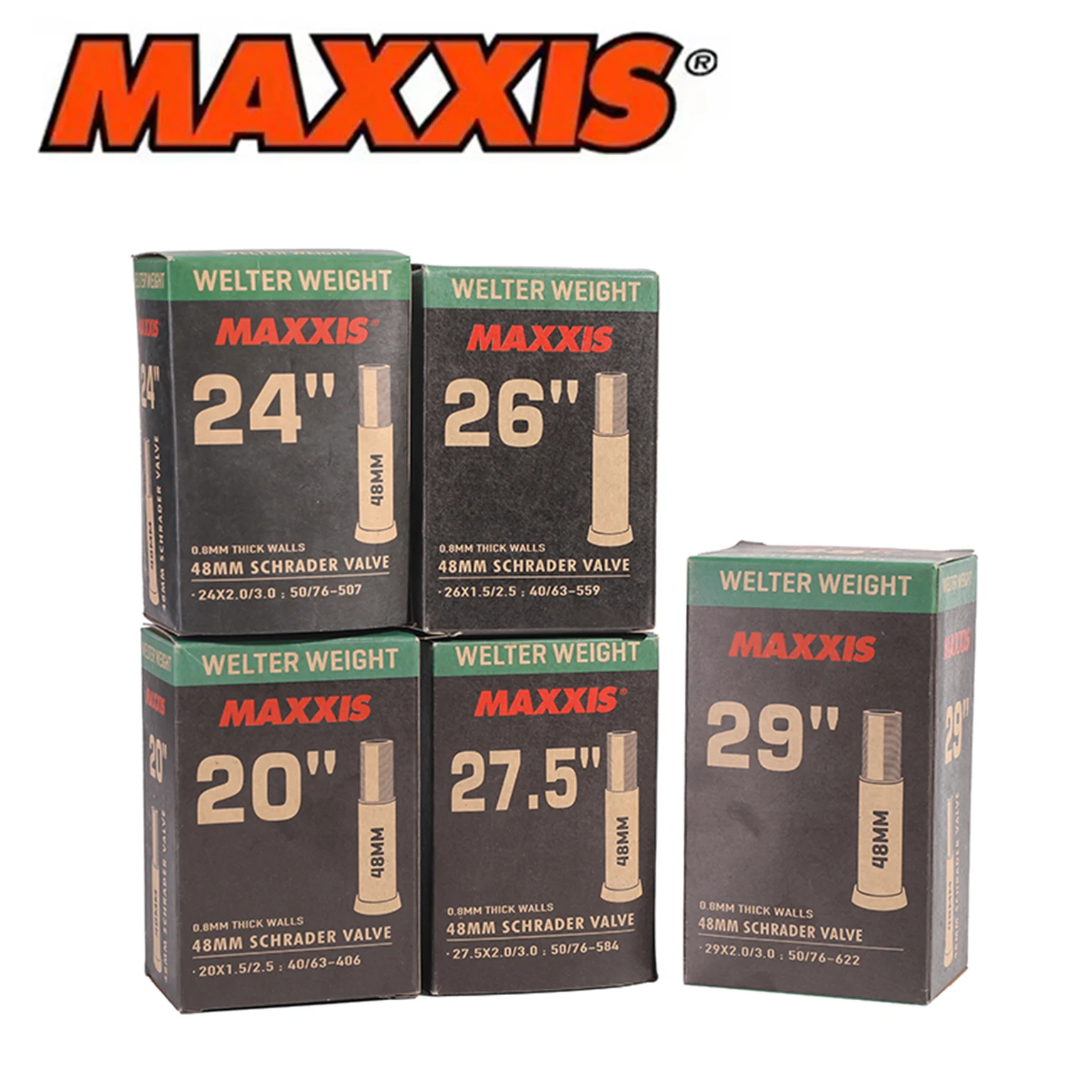 1pc Ultraleicht MAXXIS 26 Fahrrad Innenrohr Alle Größe 20 26 27,5 29 AV Presta Stab Blow Proof MTB rennrad Schlauch Kamera Reifen