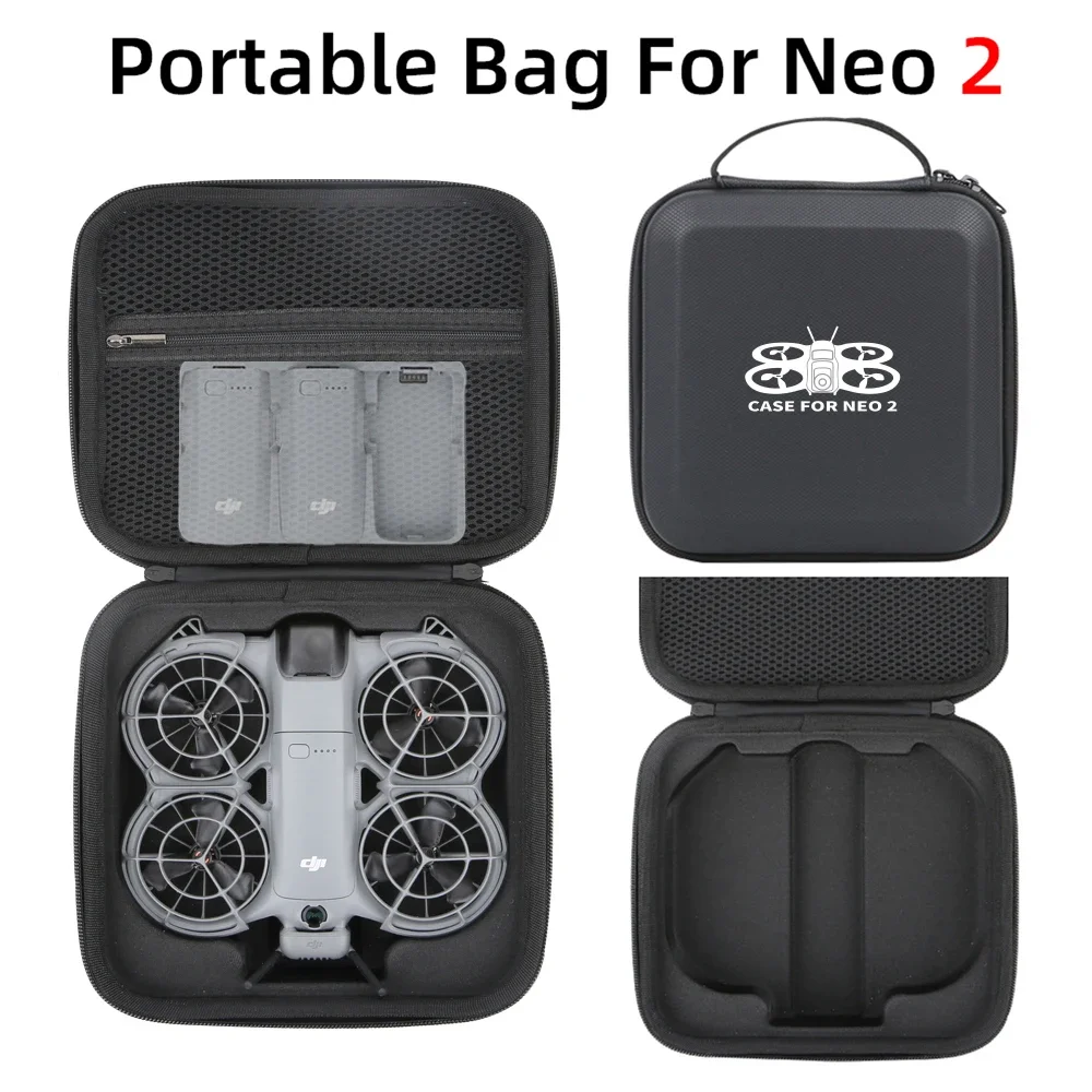 Hartschalen-Handtasche für DJI Neo 2, wasserdicht, kratzfest, staubdicht, tragbar, Reise-Aufbewahrungskoffer, Drohnenzubehör Image