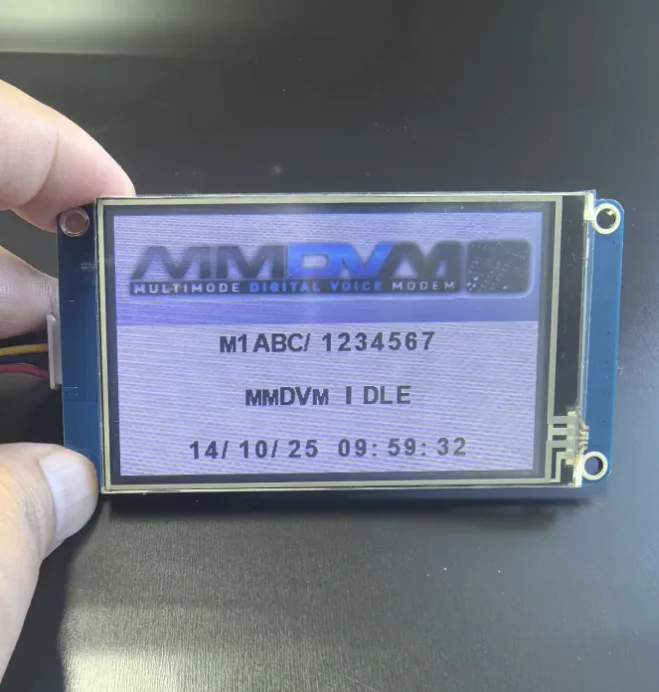 TFT 3,2 Zoll LCD-Display für MMDVM Hotspot Callsign Modul Raspberry Pi B 2 3 3B 4B NEXTION Image