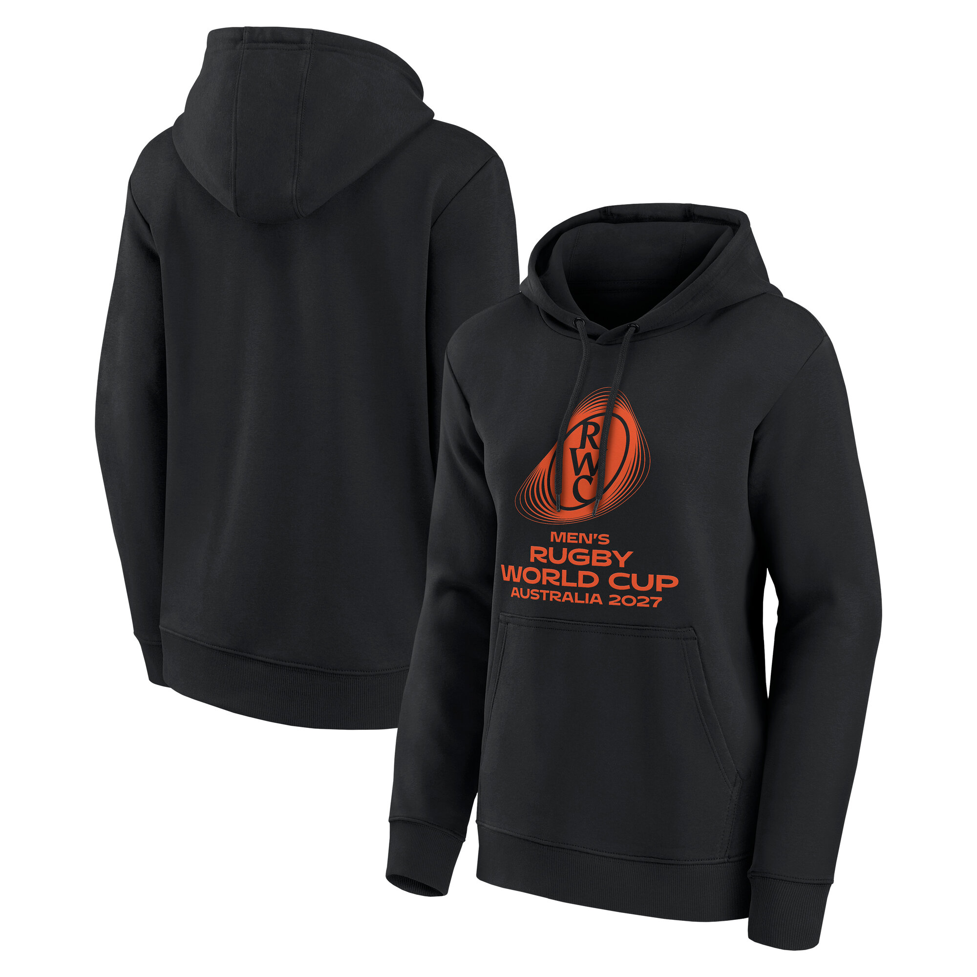 Rugby-Weltmeisterschaft 2027 Grafik-Hoodie – Schwarz – Damen Image