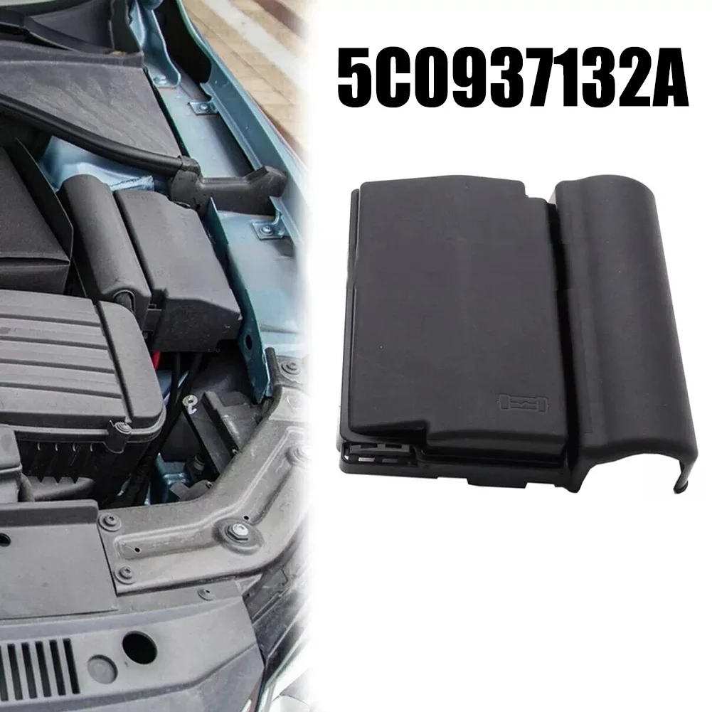 Zentrale elektrische Abdeckung des Automotorfachs 5C 0937132 A Für VVWJetta Für Passat 11-18 Sicherungskasten Relais Modul Abdeckung Ersatz Image
