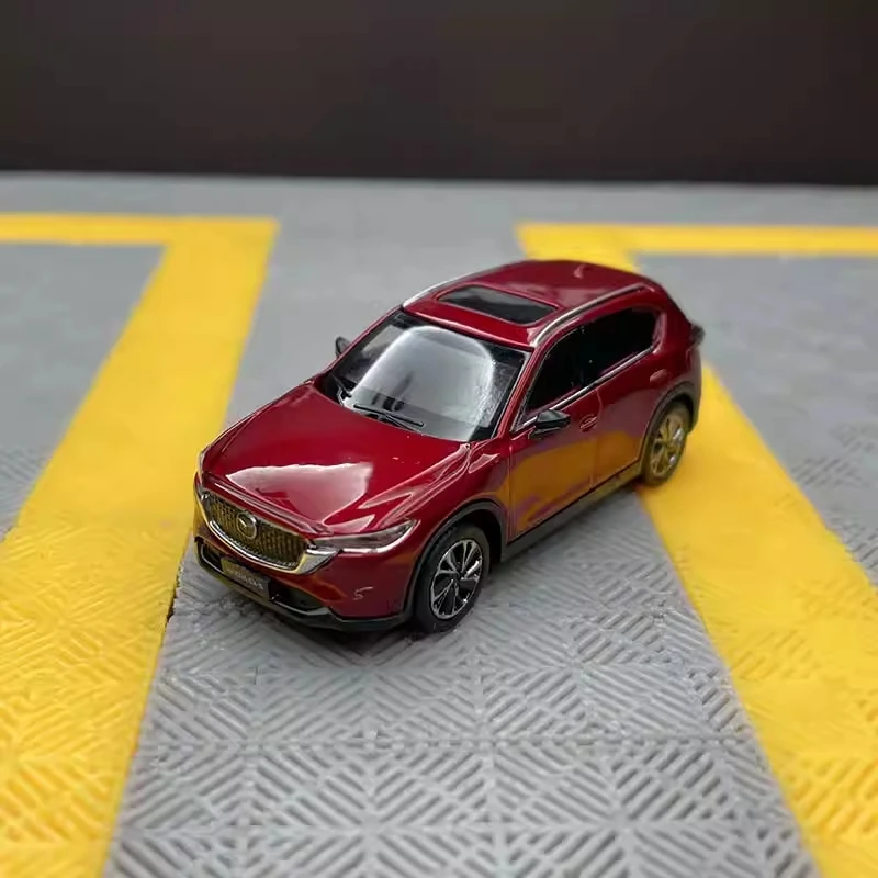 1:64 Mazda CX-5 CX5 2022 Auto in lega Fonde sotto pressione e veicoli giocattolo Modello di auto Modello in scala in miniatura Auto giocattolo