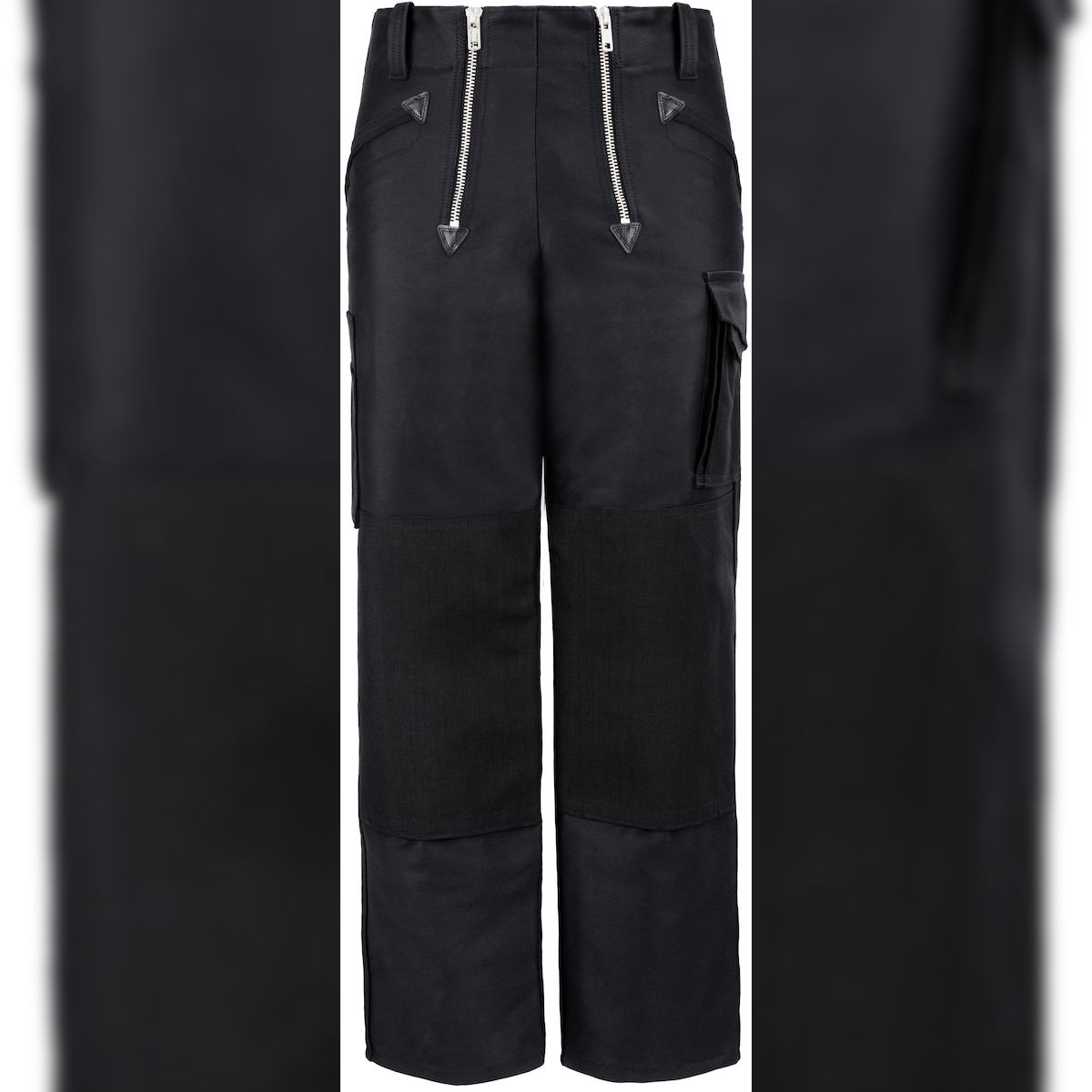 Job-Kleidung JOB Zunfthose UNCOOL Doppel-Pilot Teflon Schwarz Baumwolle 28 Image