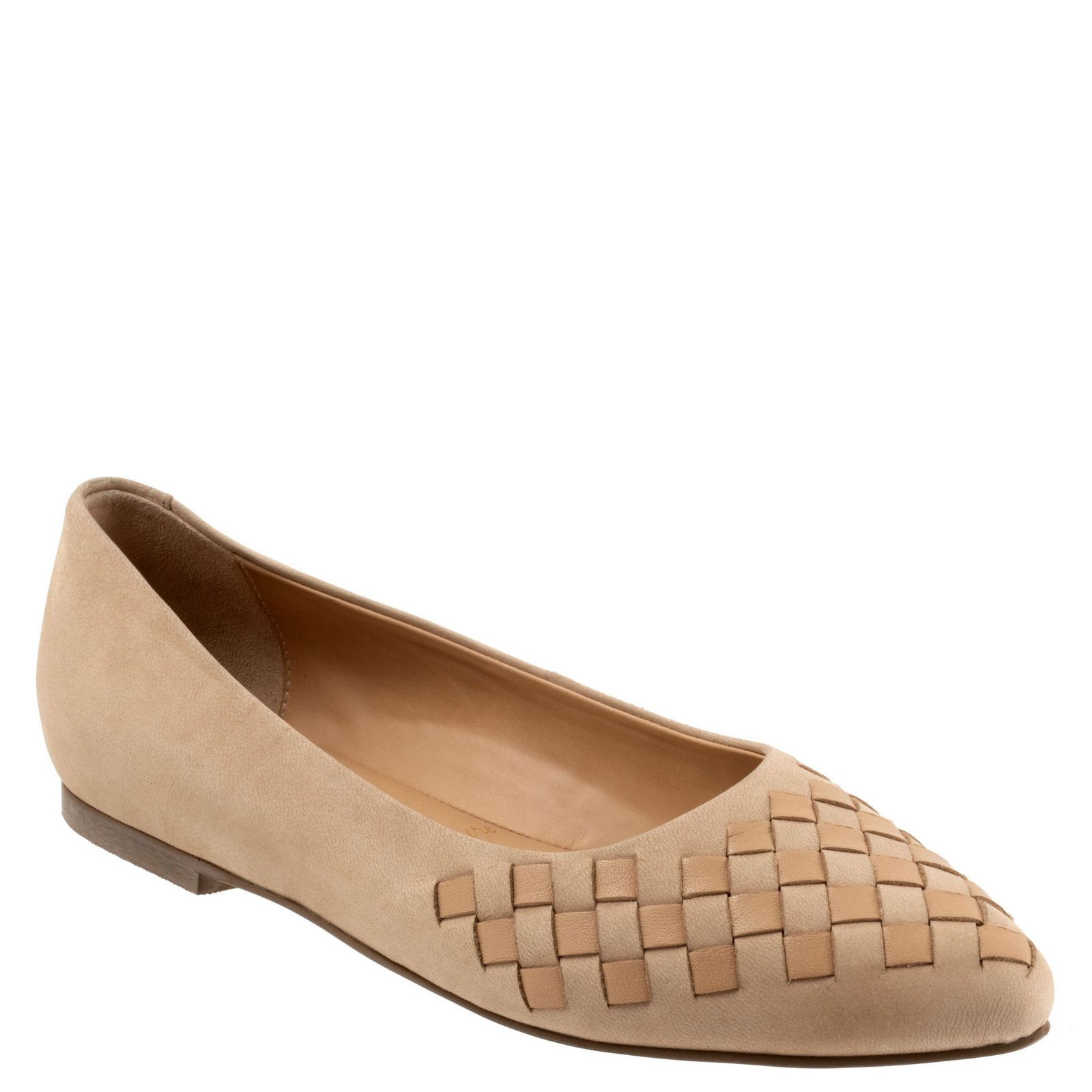 Trotters Estee Woven - Womens 7 Tan Slip On W