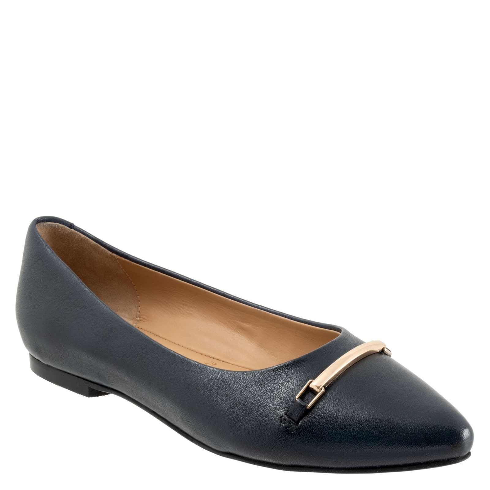 Trotters Everly - Womens 6 Navy Slip On Medium
