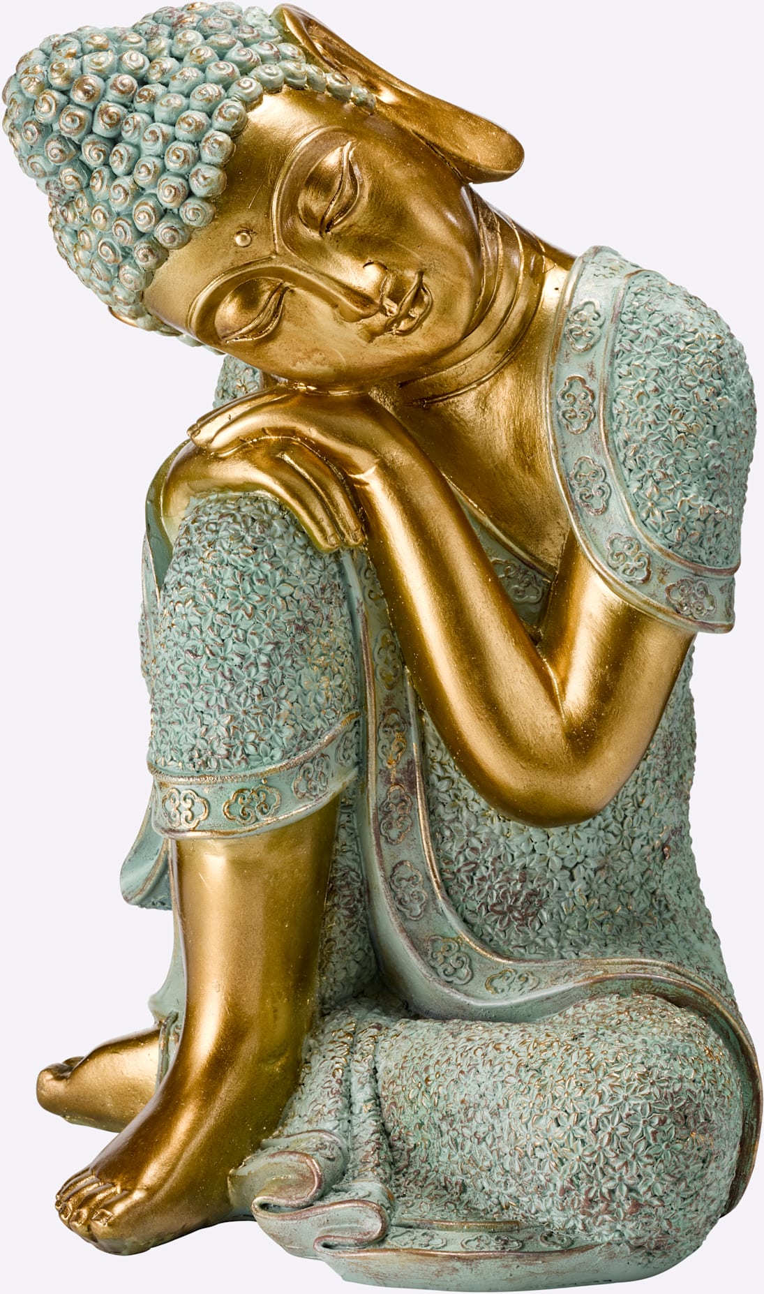 Dekofigur HEINE HOME, türkis, B:25cm H:41cm T:29cm, Dekofiguren