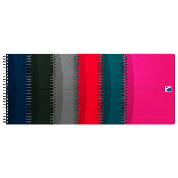 Oxford Notizbuch »Office Essentials« liniert A5 90 Seiten mehrfarbig Image