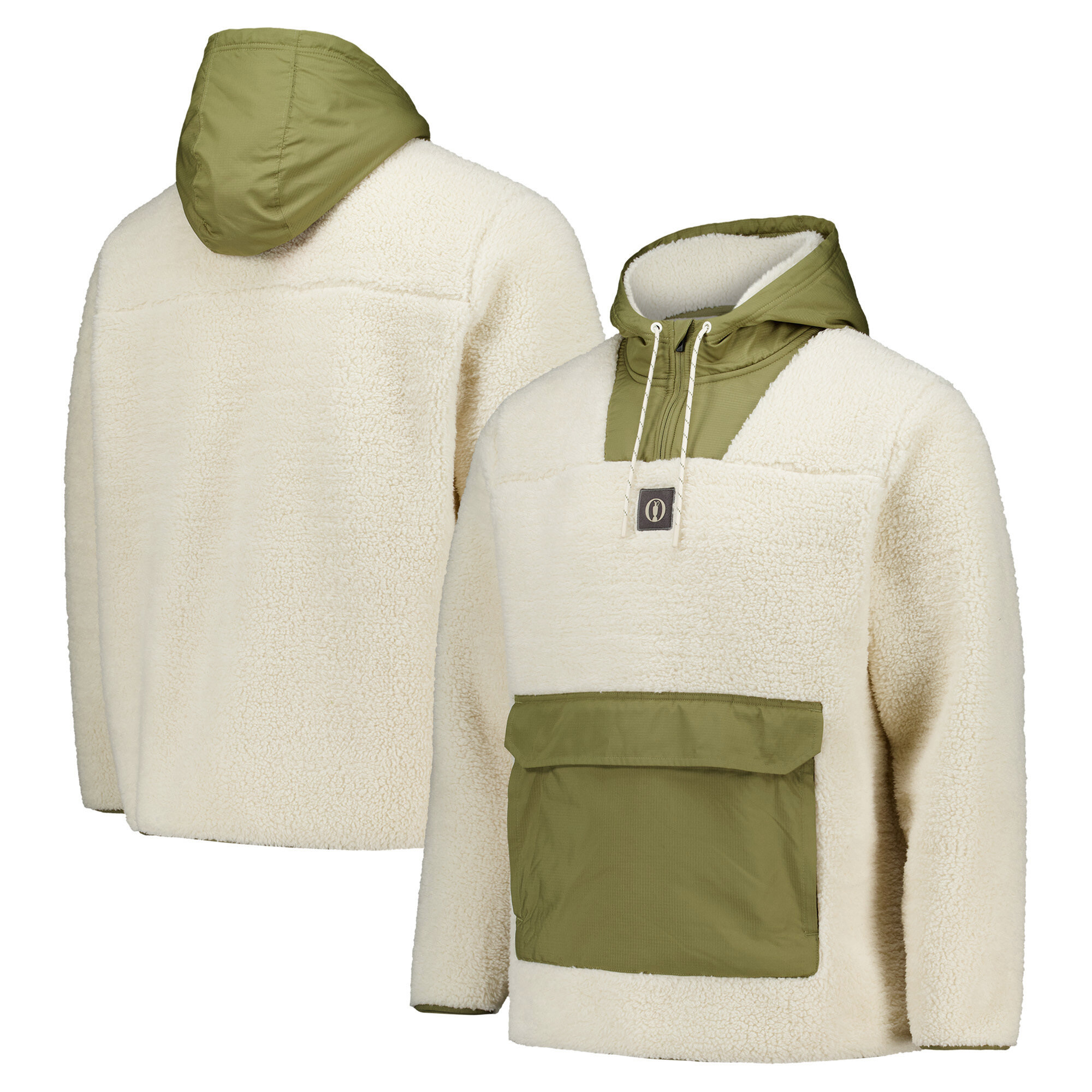 The Open Elements Microfleece-Kapuzenpullover mit Viertelreißverschluss Image