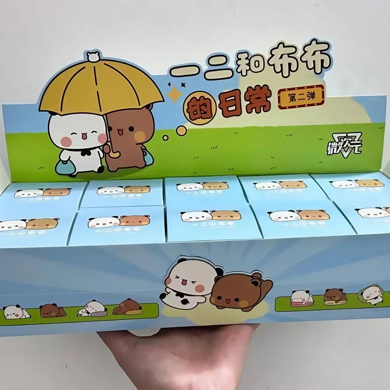 Echte Anime Yier und Bubu Daily 2nd Bullet Blind Box Kawaii Bubu Dudu Figur Schreibtisch Dekor Ornament Überraschung Box Geburtstagsgeschenk