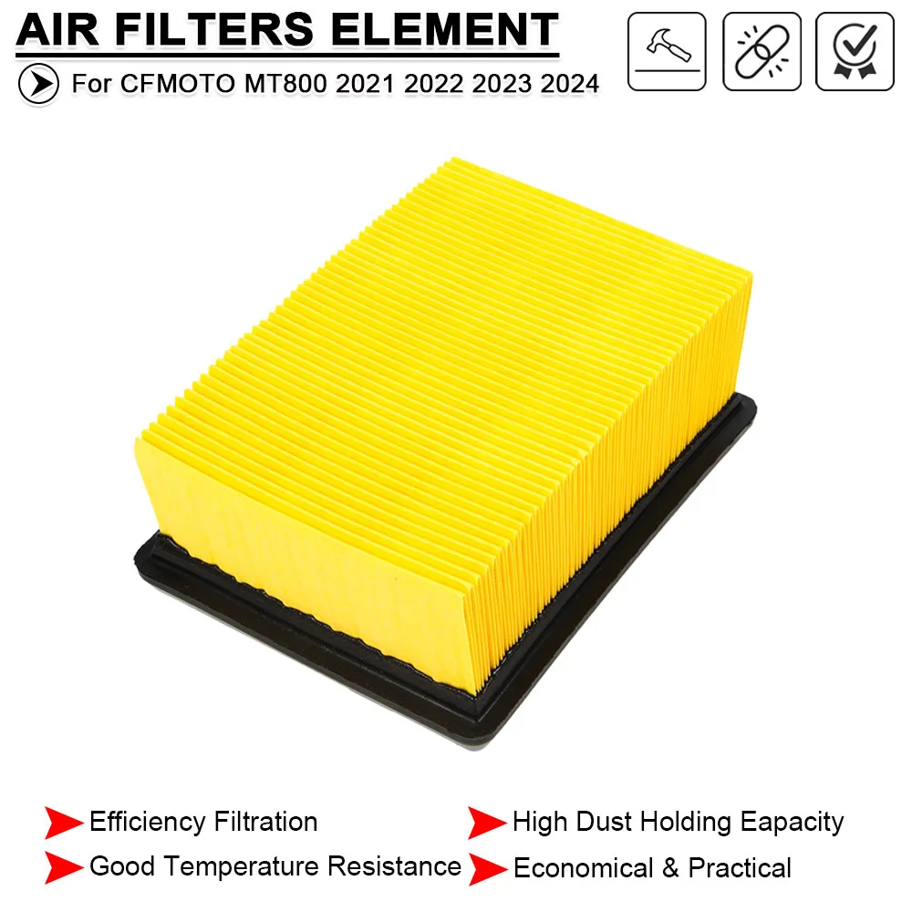 Motorrad Motor Lufteinlass Filter Sauber Reinigung Reiniger Element Zubehör Für CFMOTO MT800 800MT 2021-2024 800MT MT-800 Image