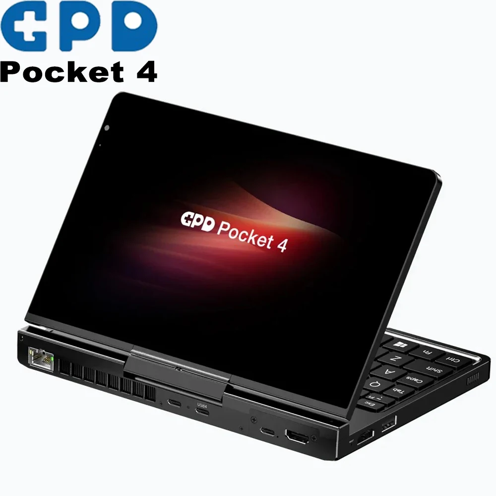 GPD Pocket 4 RAM 16GB 32GB 64G mémoire 1 to 2 to SSD disque dur ordinateur Portable Mini PC ordinateur de jeu Portable