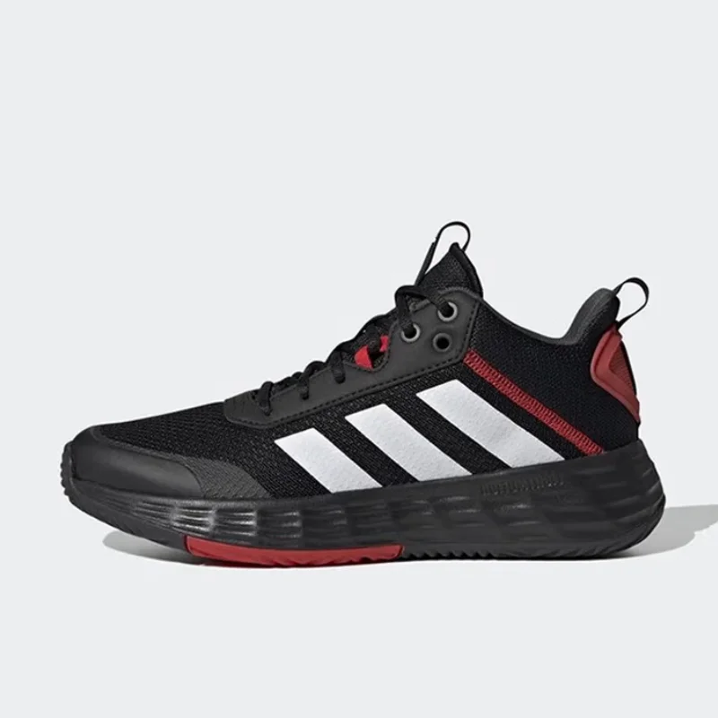 Adidas Dämpfung Knöchelschutz Herren Praktische Basketballschuhe Neue leichte Mid-Top-Fitness-Sport-Basketballschuhe Own the Game 2.0 Rebound Training Casual Basketballschuhe Nicht repetitierender