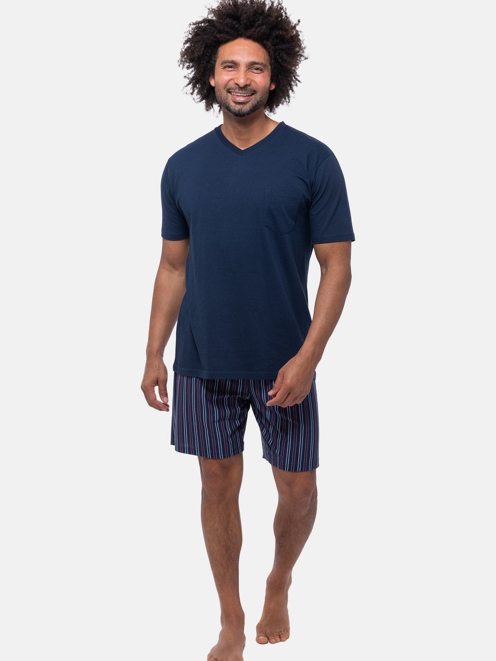 Ammann Schlafanzug Herren marine, XL Image