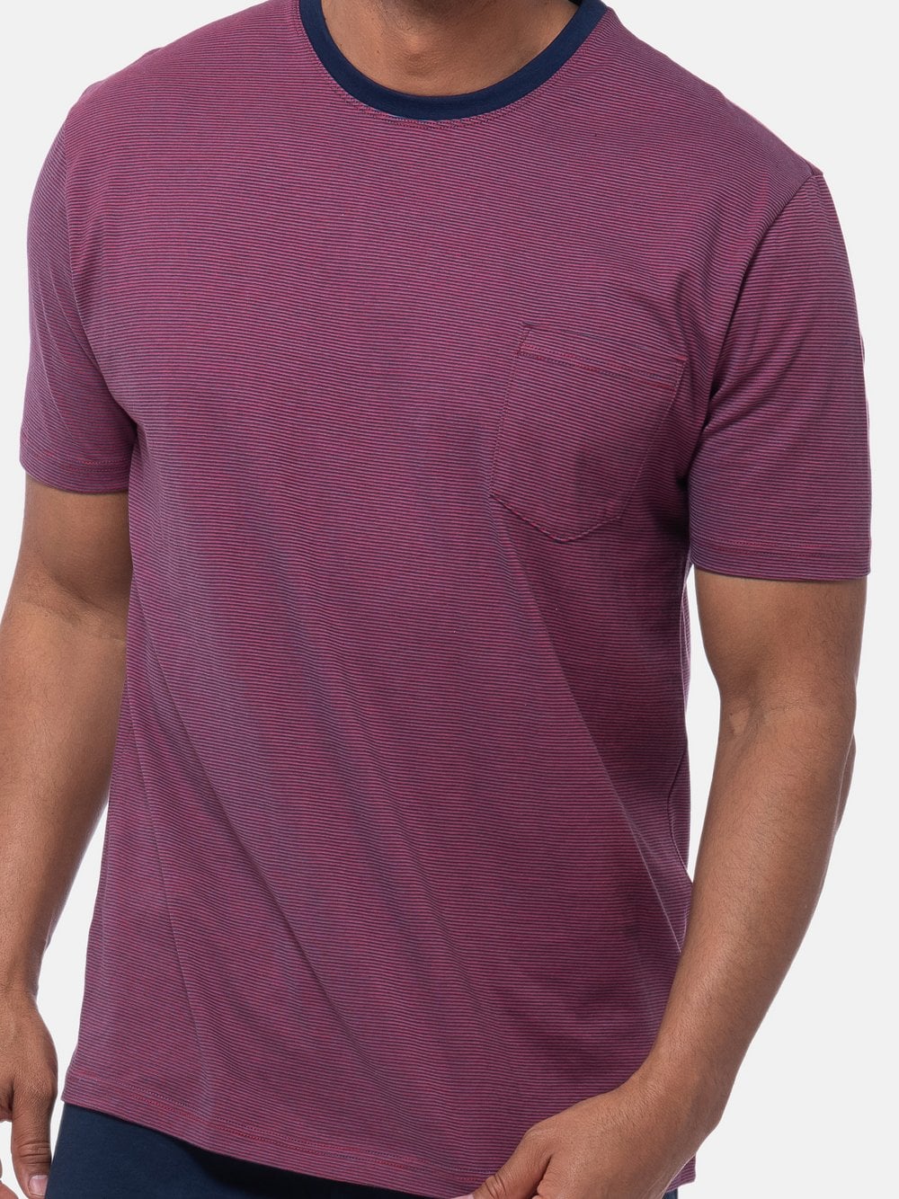 Ammann Schlafanzug Oberteil Herren rot, XL Image