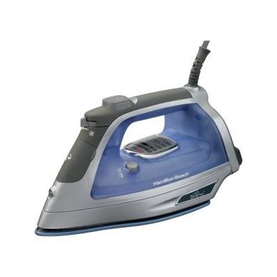 Hamilton Beach - Durathon Electronic Nonstick Iron - Gray/Blue