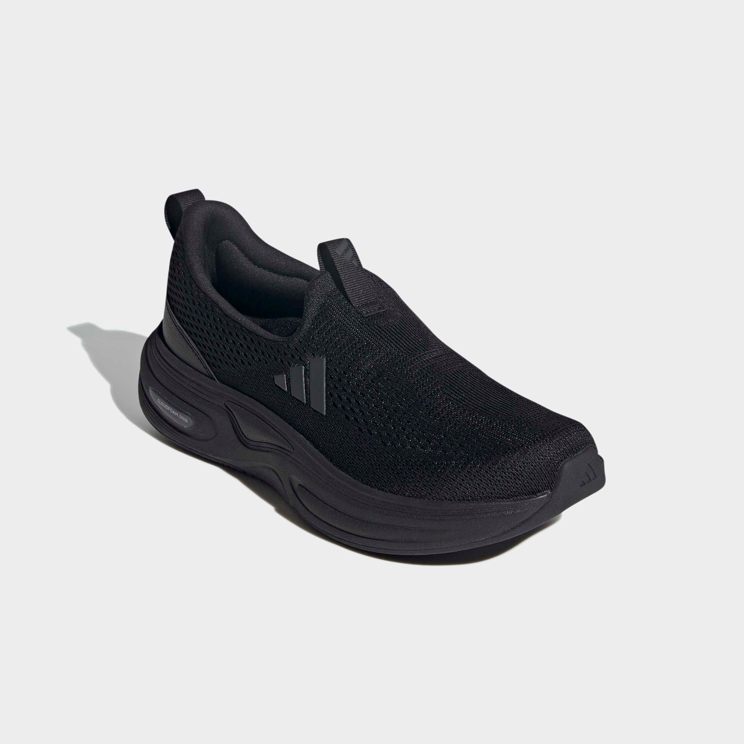 Walkingschuh ADIDAS SPORTSWEAR "CLOUDFOAM CUXXION LOUNGE", Herren, Gr. 44, core schwarz, grau six, core schwarz, Synthetik, Textil, Schuhe Walkingschuh