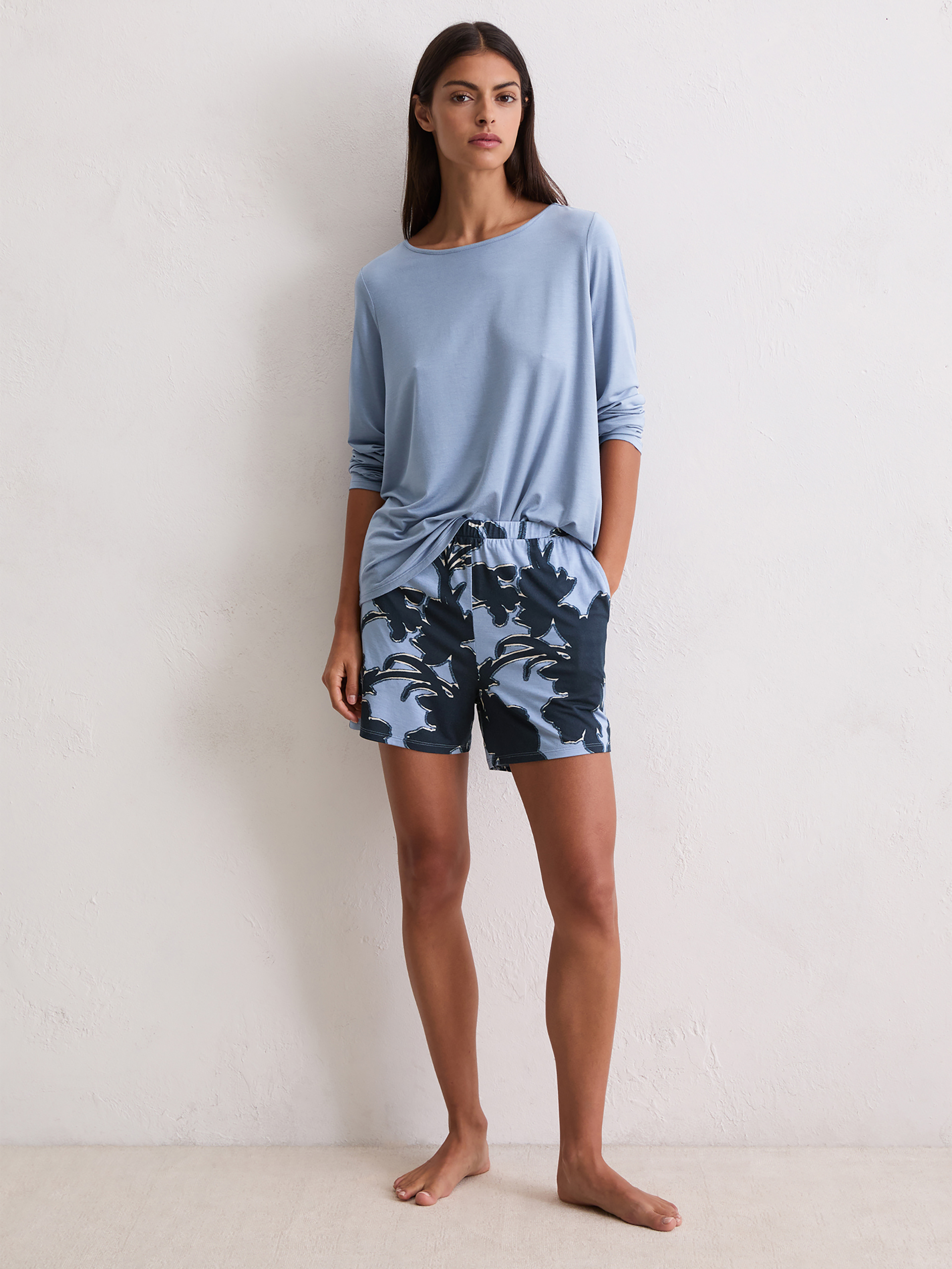 Pyjamaoberteil Mix N Match Cotton Modal