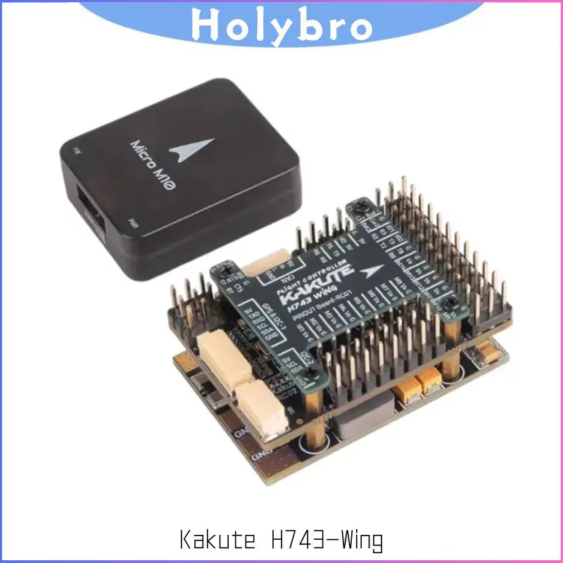 HolyBro 2025 Neuer Kakute H743-Wing INAV Ardupilot Flight Controller 3-8S LIPO mit M9N/M10N GPS für RC Flugzeug Starrflügel