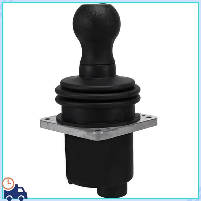 1 Stück industrieller Joystick mit zwei Achsen und Knopf-Joystick-Controller aus schwarzem ABS für Genie Boom Lift Image