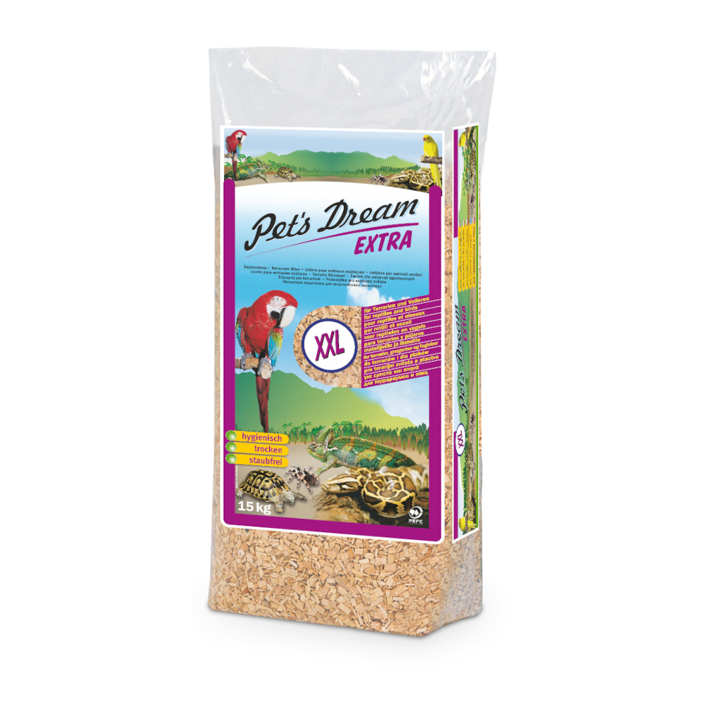 15kg Extra XXL Pet's Dream Small Pet Bedding Bird Bedding Snake Bedding