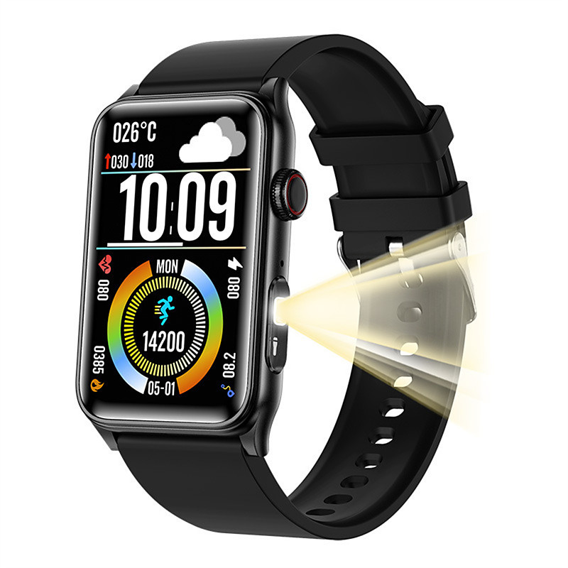 G50 Smart Watch 1.57 inch Smartwatch Fitness Running Watch Bluetooth Pedometer Call Reminder Fitness Tracker Compatible with Smartphone Unisex Long Standby Hands-Free Calls Message Reminder IP 67