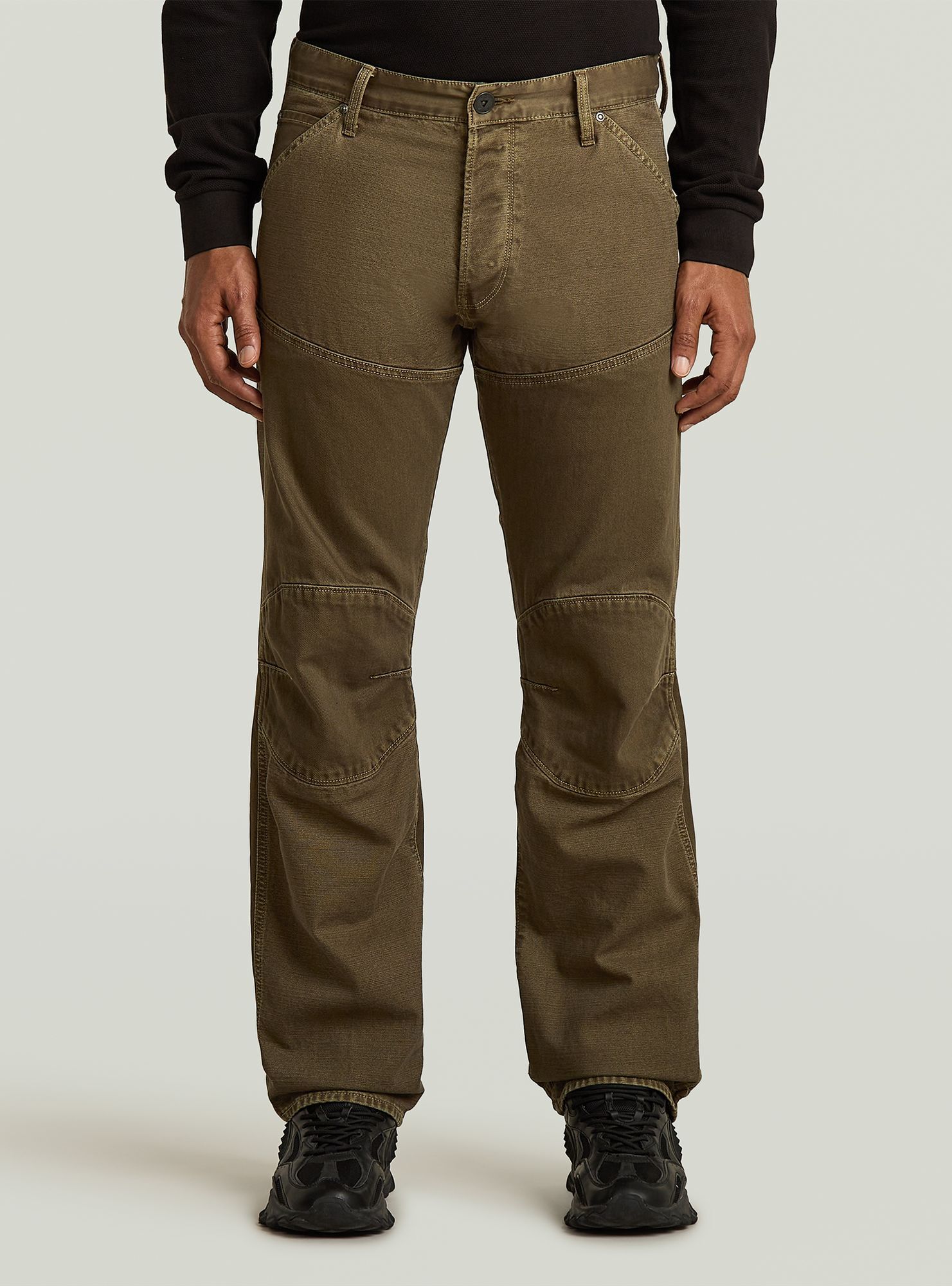 Regular-fit-Jeans G-STAR "G-STAR Elwood Regular Jeans", Damen, Gr. 31, Länge 34, wren gd, Obermaterial: 25% Baumwolle, Jeans