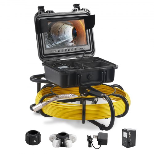 Sewer Camera, Semi Rigid Cable, Waterproof Inspection Camera With DVR And SD Card Sewer Camera, Semi Rigid Cable, Waterproof Inspection Camera With DVR And SD Card